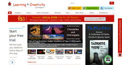 Desktop Screenshot of learningandcreativity.com