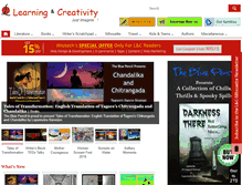 Tablet Screenshot of learningandcreativity.com